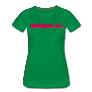 Unique as F*ckT-Shirt - kelly green